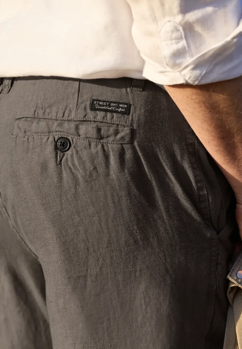 Chino Straight Legs en lin