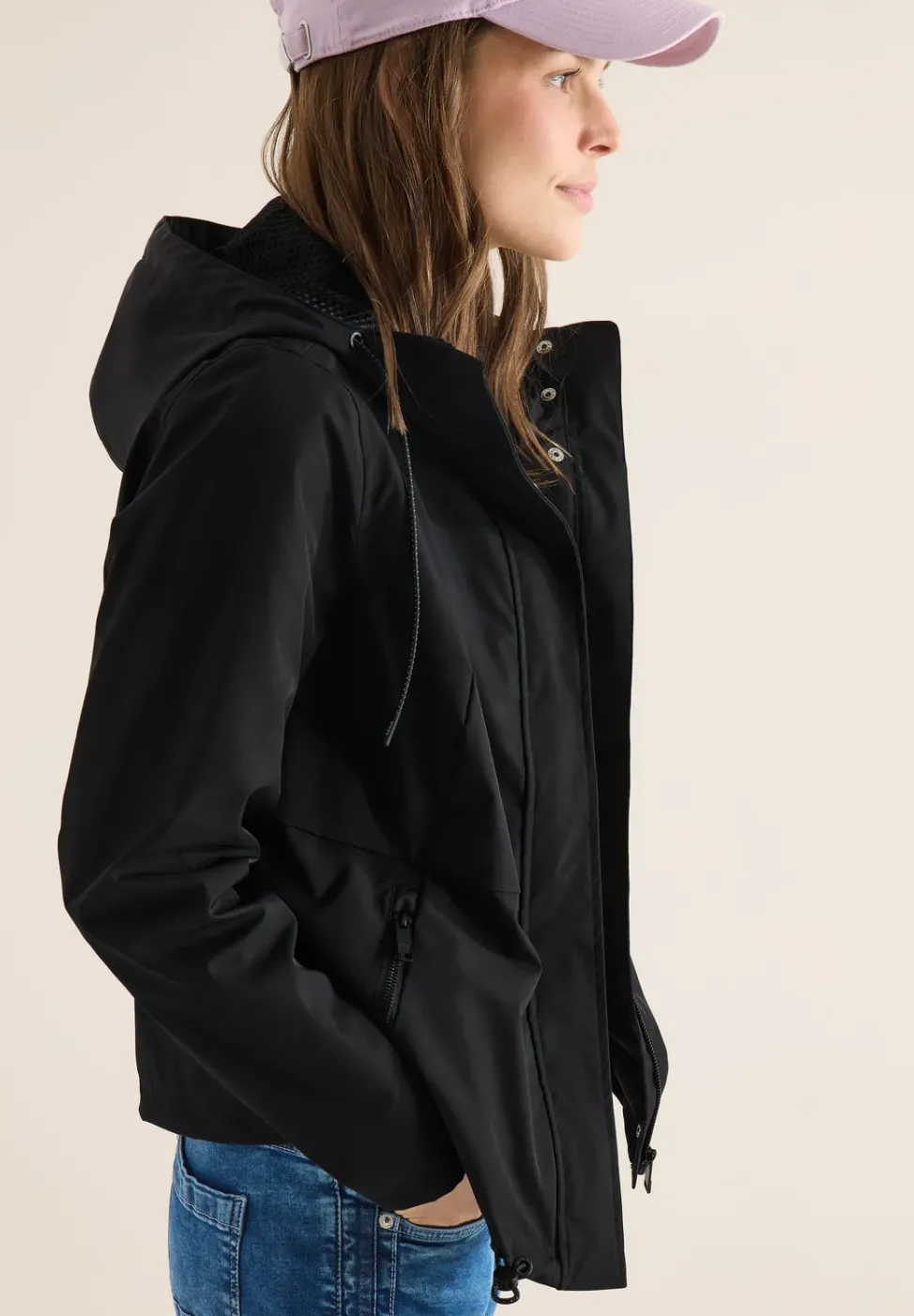 Coupe-vent avec sweat à capuche