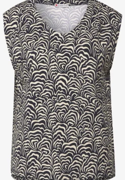 Débardeur en jersey à motifs