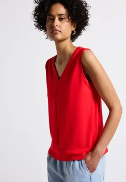 Débardeur en jersey avec détails au crochet
