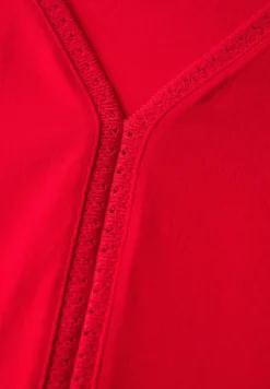 Débardeur en jersey avec détails au crochet