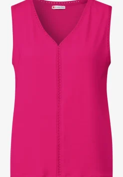 Débardeur en jersey avec détails au crochet