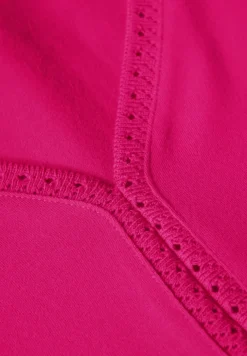 Débardeur en jersey avec détails au crochet