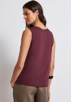 Débardeur en jersey avec détails au crochet