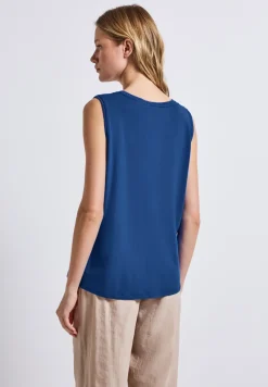 Débardeur en jersey avec détails au crochet