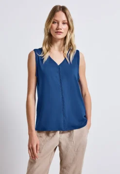 Débardeur en jersey avec détails au crochet