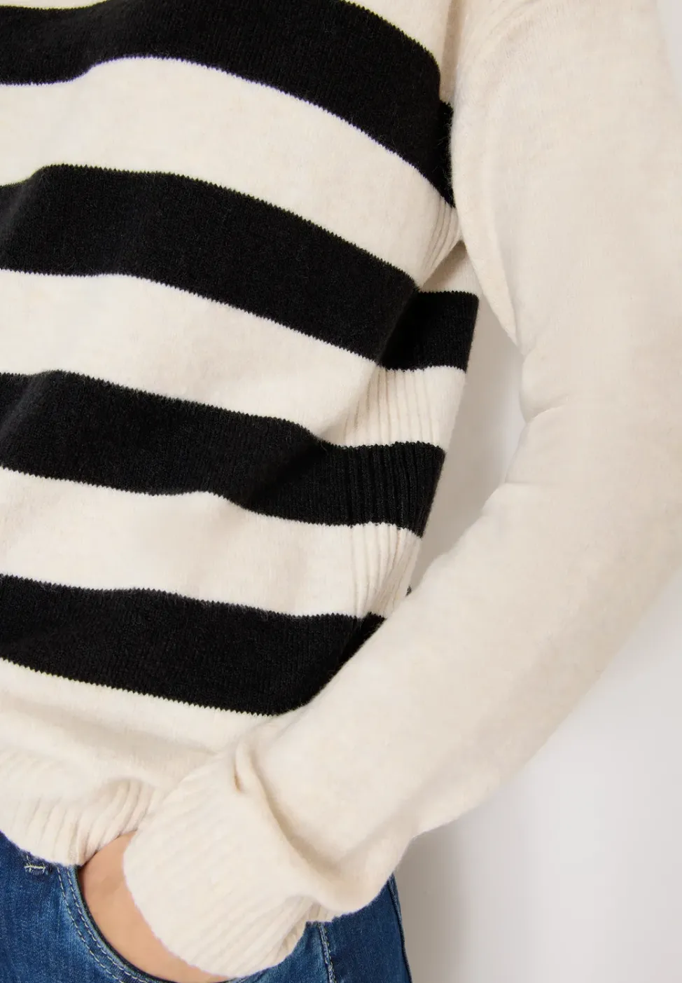 Doux pull à col roulé