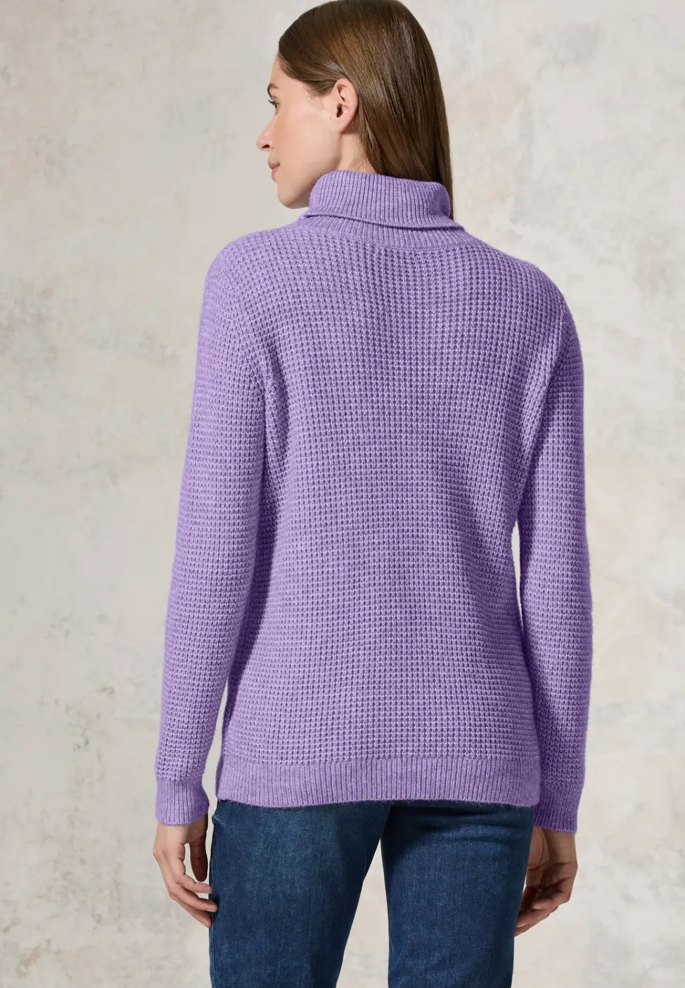 Doux pull à col roulé