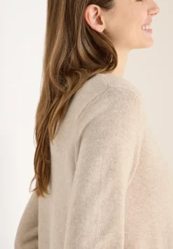 Doux pull-over en couleur unie