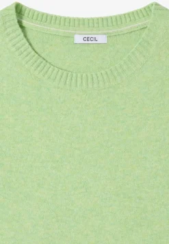Doux pull-over en couleur unie