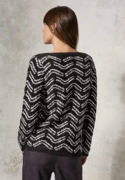 Doux pull-over en jacquard