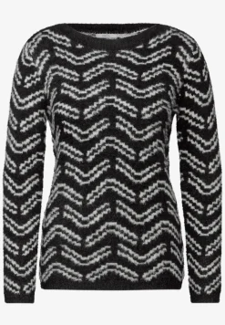 Doux pull-over en jacquard