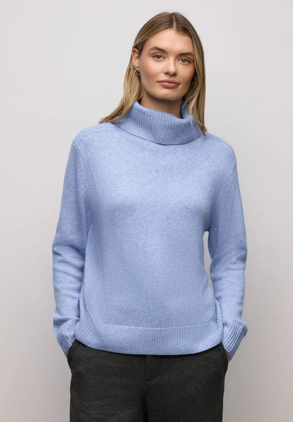 Doux pull à col roulé