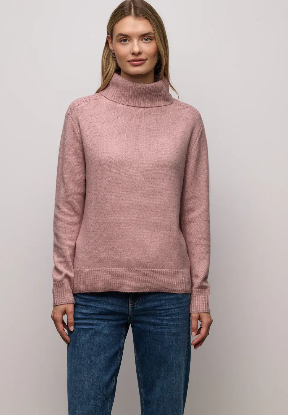 Doux pull à col roulé