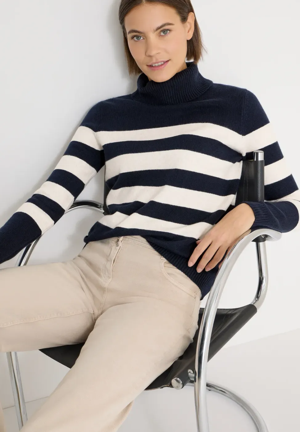 Doux pull à col roulé