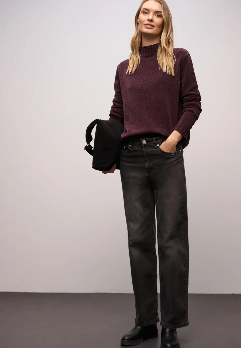 Doux pull-over chenille