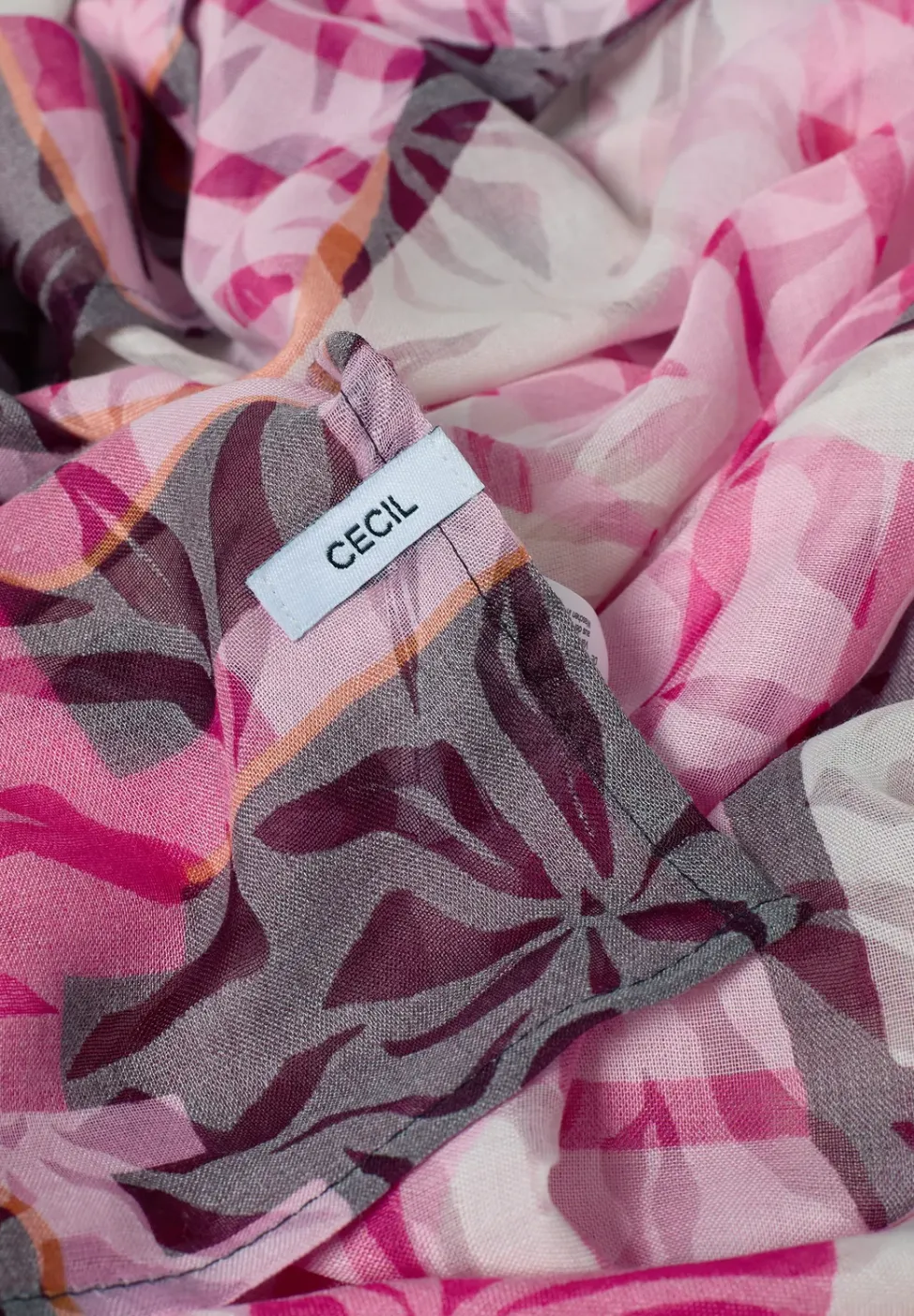 Foulard avec imprimé
