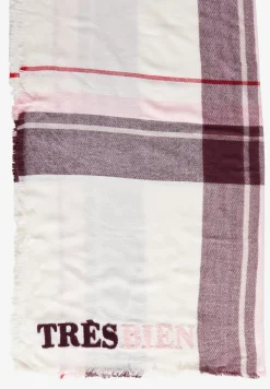 Foulard à carreaux