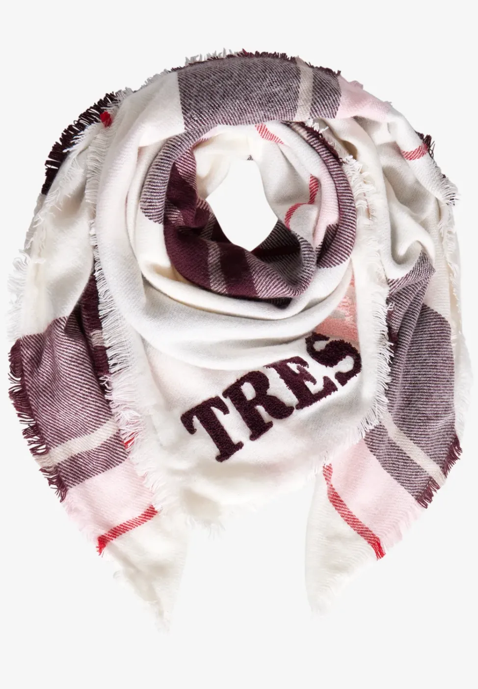 Foulard à carreaux
