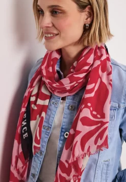 Foulard en modal avec motif floral