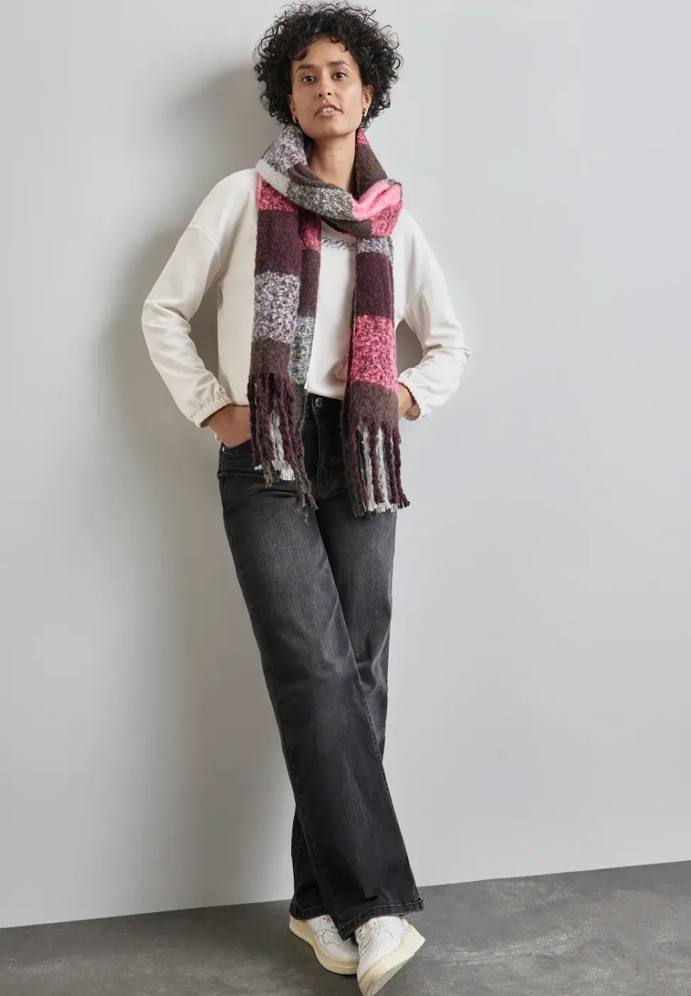 Foulard madras à carreaux