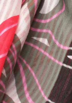 Foulard à motif floral