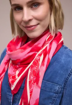 Foulard à motif floral