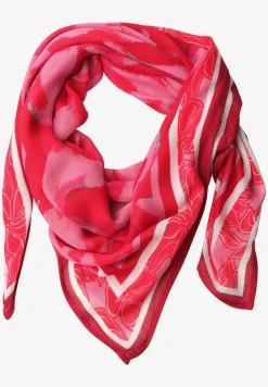 Foulard à motif floral