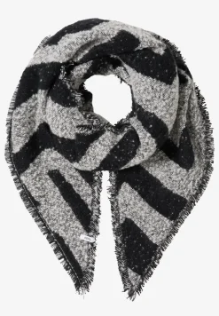 Foulard triangulaire bouclé