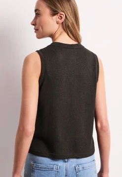 Gilet en tricot avec paillettes