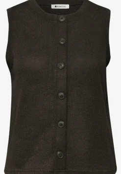 Gilet en tricot avec paillettes