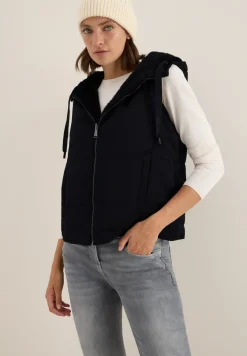 Gilet réversible en fausse fourrure