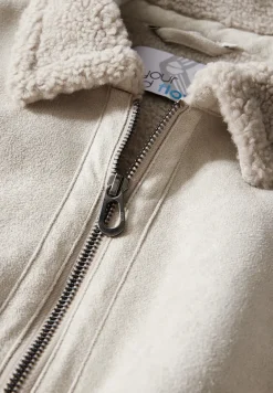 Gilet au look velours