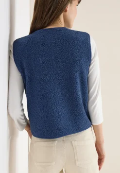 Gilet avec patte de boutonnage