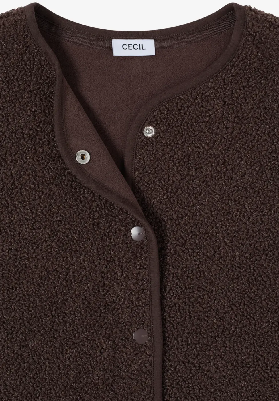 Gilet avec patte de boutonnage