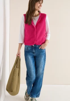 Gilet avec patte de boutonnage