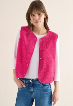 Gilet avec patte de boutonnage