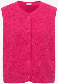 Gilet avec patte de boutonnage
