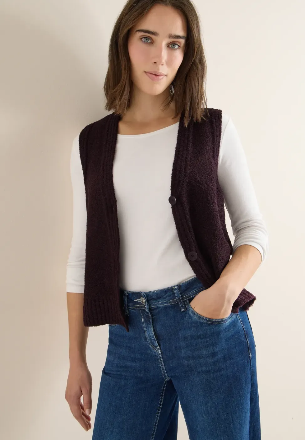 Gilet bouclette