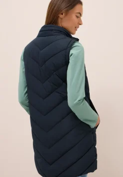 Gilet long matelassé