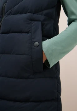 Gilet long matelassé