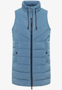Gilet long matelassé