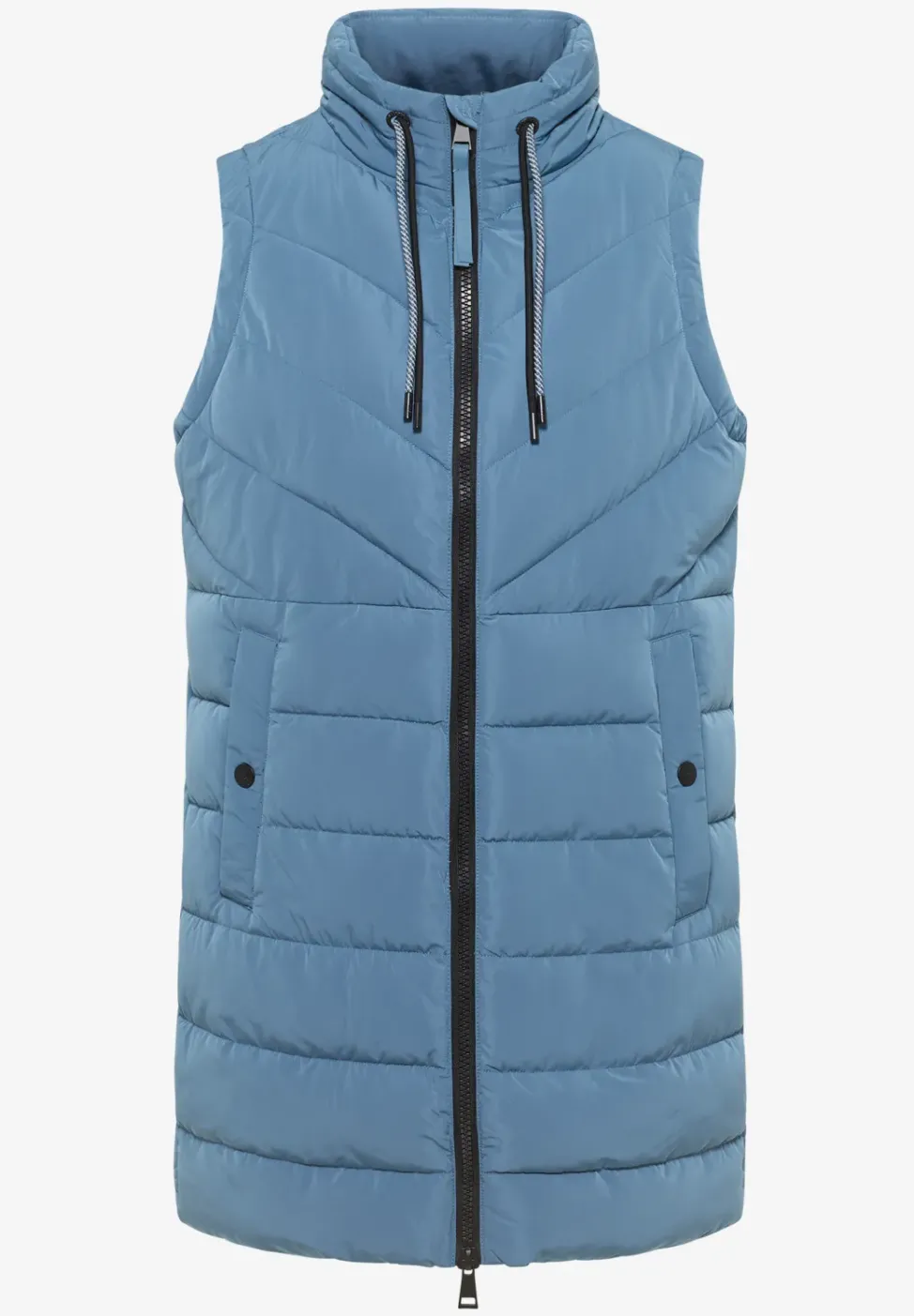 Gilet long matelassé