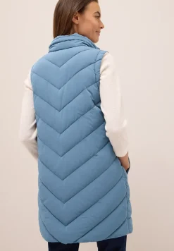 Gilet long matelassé