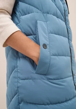 Gilet long matelassé