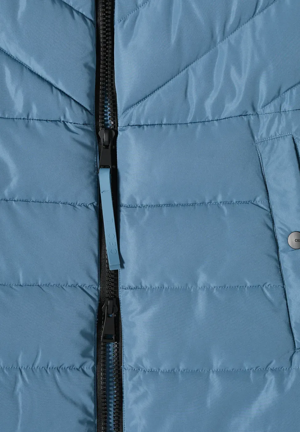 Gilet long matelassé