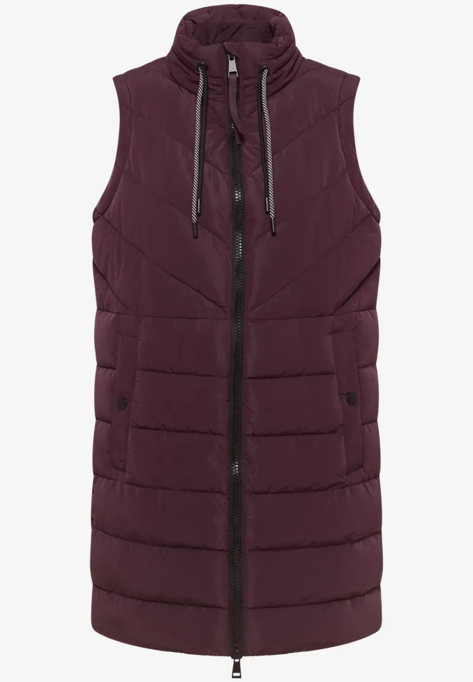 Gilet long matelassé