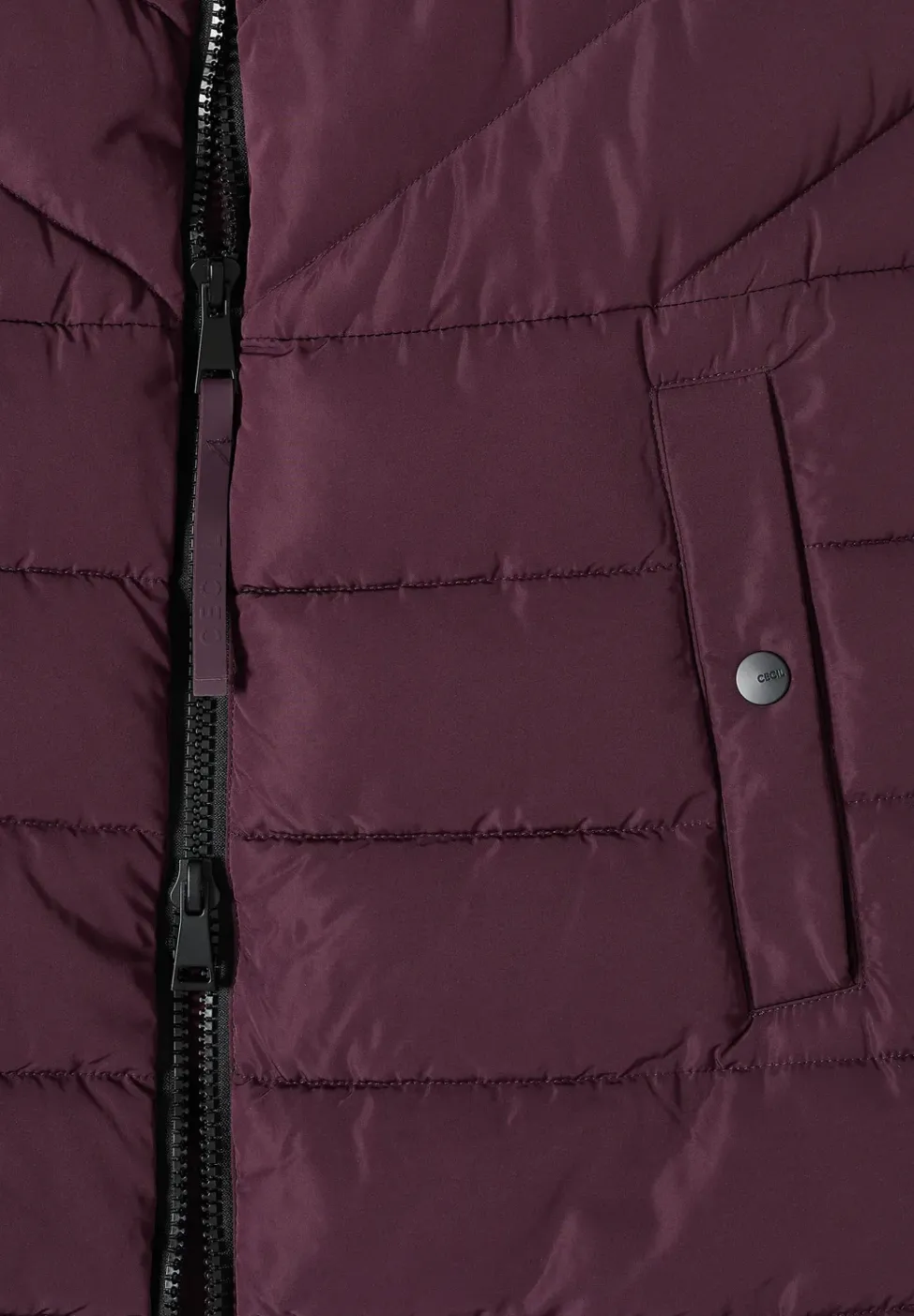 Gilet long matelassé