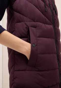 Gilet long matelassé