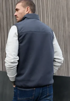 Gilet à structure mixte